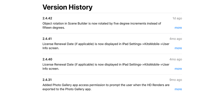 Read more about the article New KITS Update for iPad: Version 2.4.42